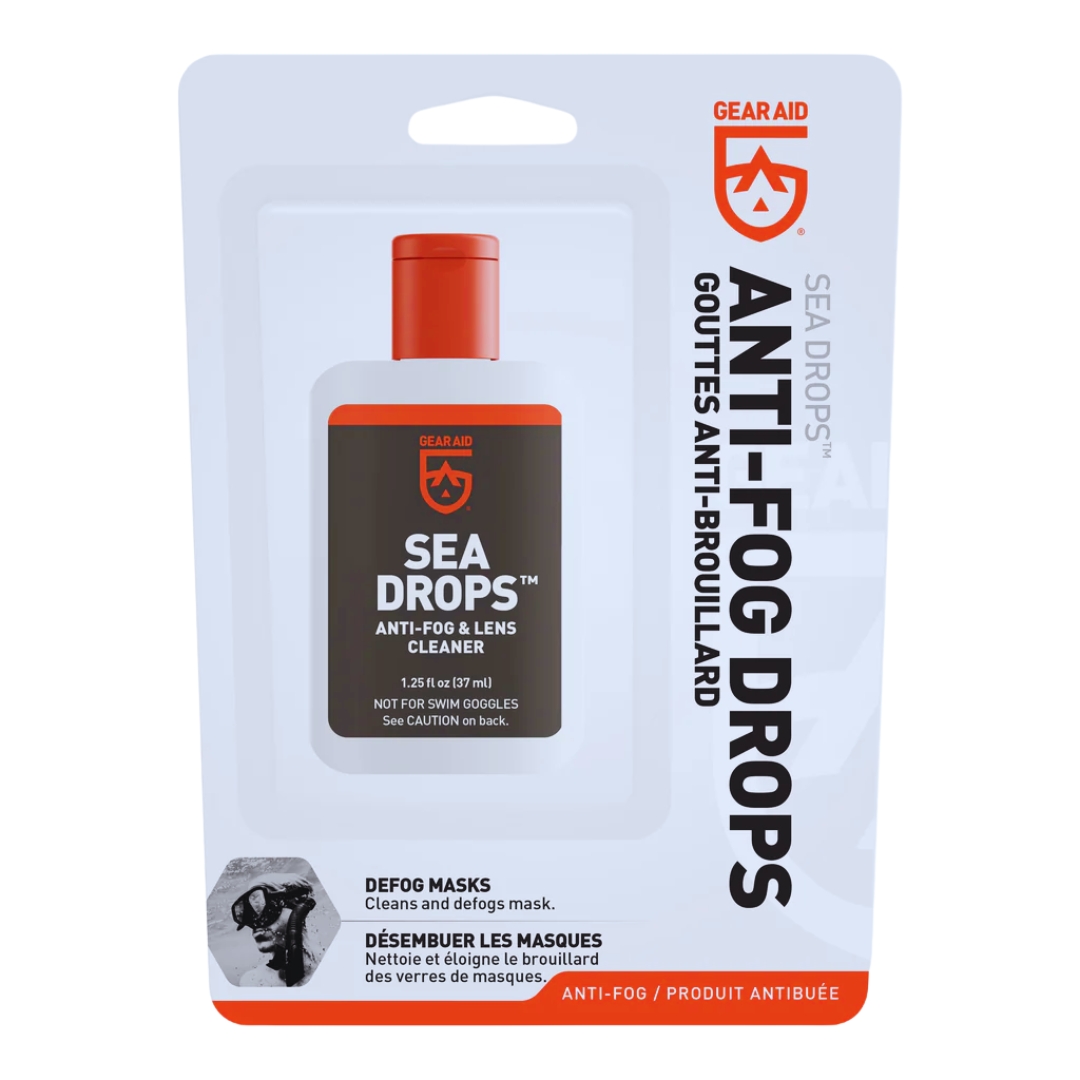 GEAR AID SEA DROPS ANTI-FOG & LENS CLEANER