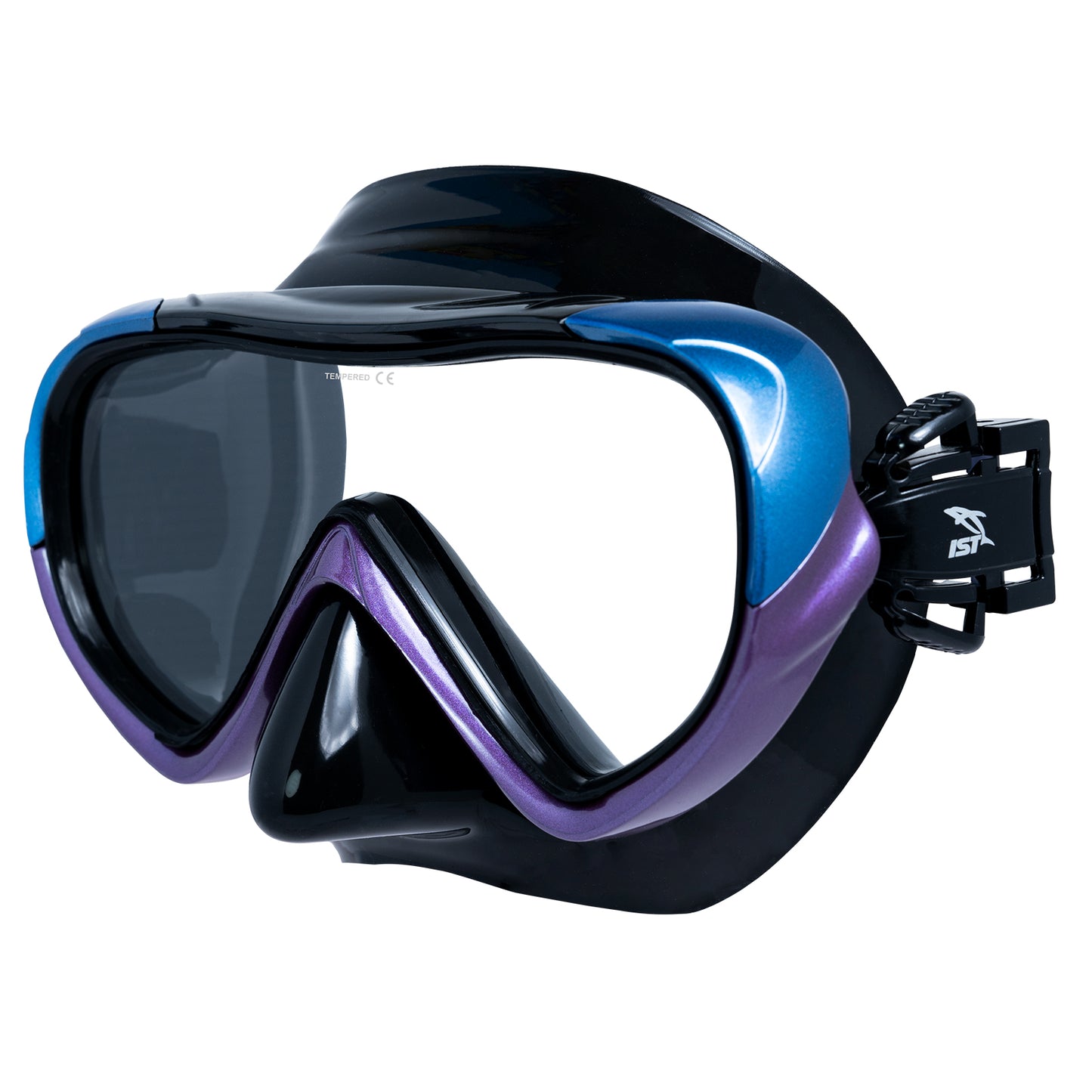 IST MP-112 Burano Single Lens Diving Mask with Mask Box
