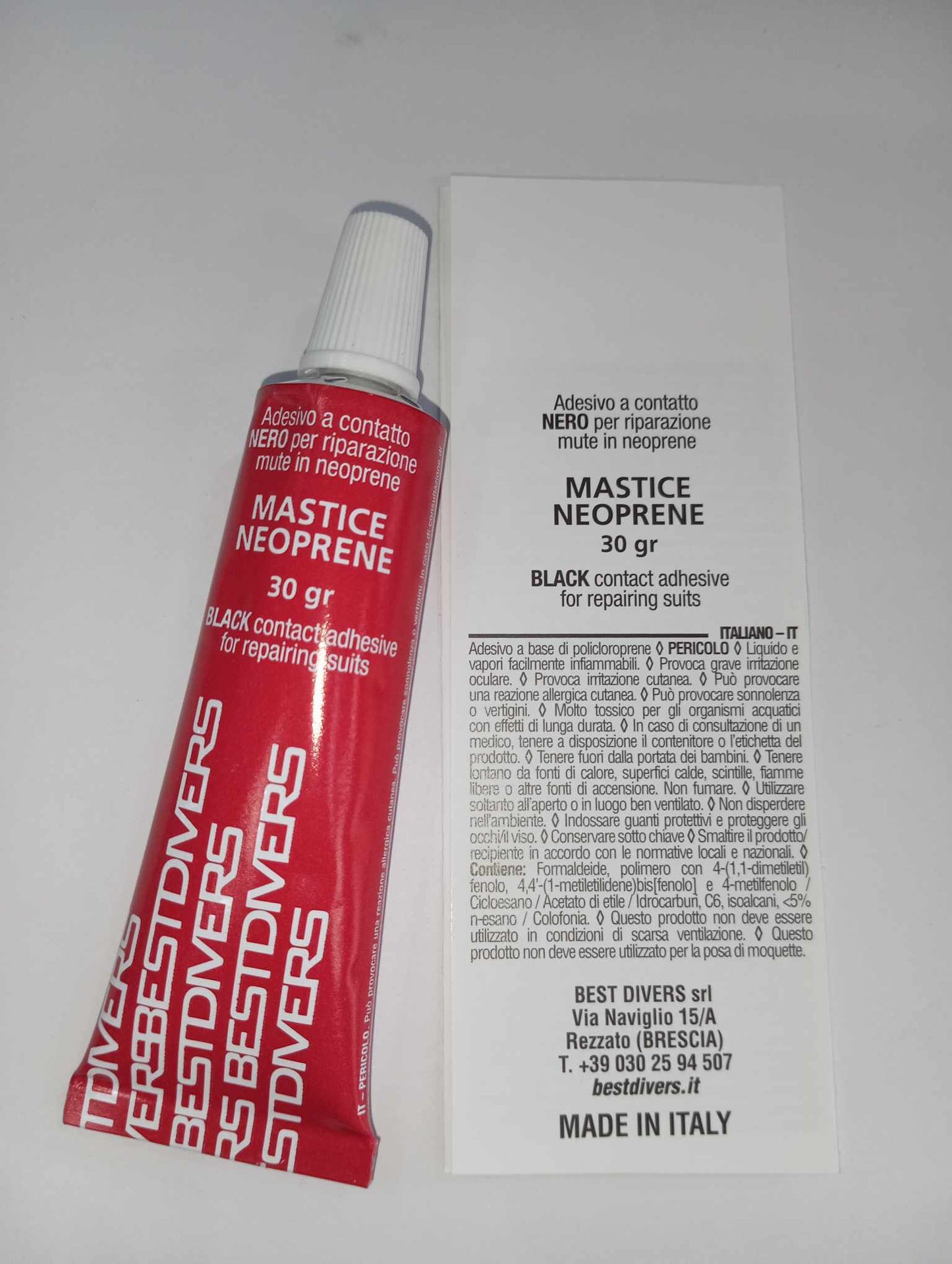 BEST DIVERS NEOPRENE GLUE ADHESIVE 30ML