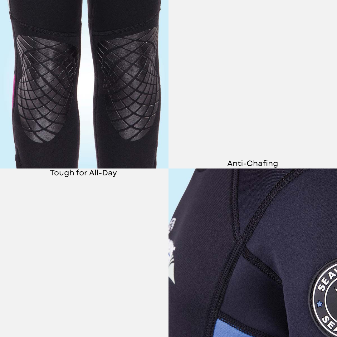 SEAVENGER JK16/B SCOUT WETSUIT #14 PEARL BLUE