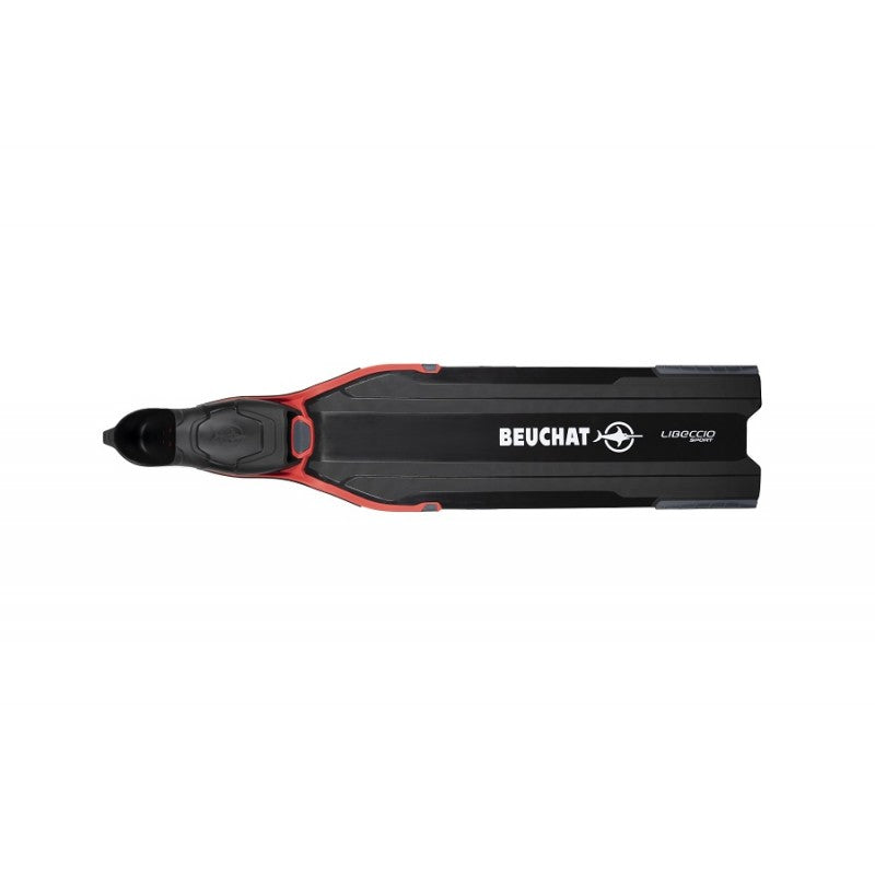 BEUCHAT LIBECCIO SPORT LONG FINS RED