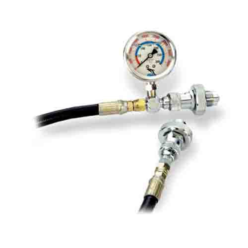IST DA-02 DIN TO DIN EQUALISING HOSE W/ PRESSURE GAUGE
