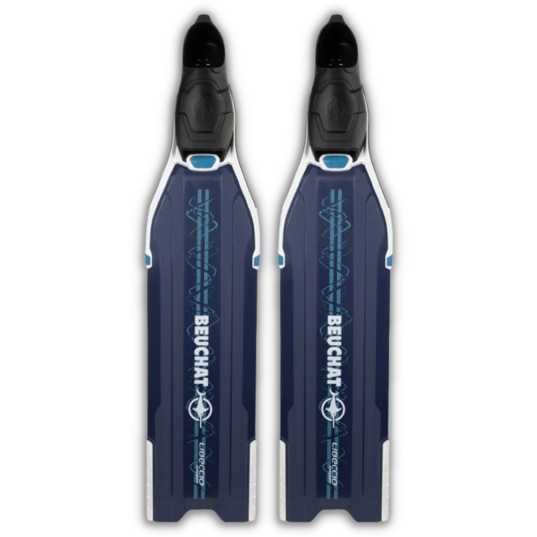 BEUCHAT LIBECCIO SPORT LONG FINS BLUE