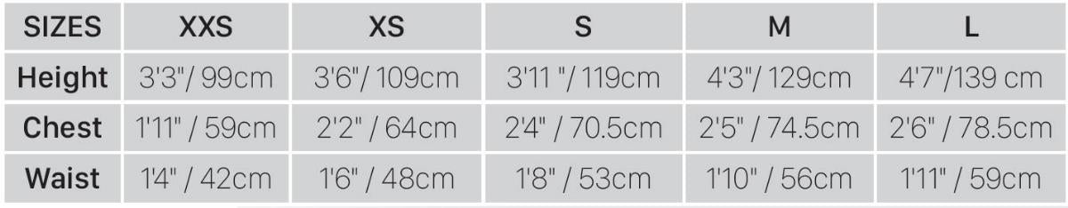 IST DSK-48 + WP-48 KID'S RASHGUARDS WITH SHORTS