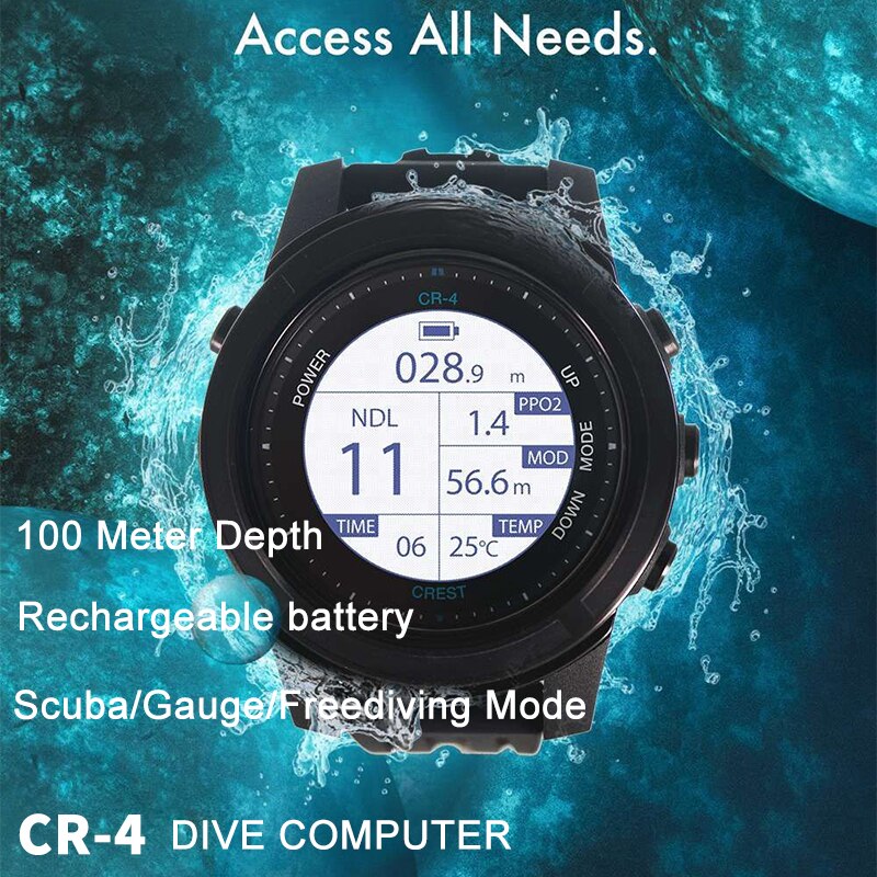 CREST CR-4 DIVE COMPUTER WRIST TYPE (PRE-ORDER)
