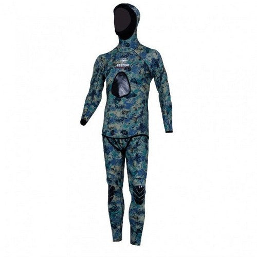 BEUCHAT MUNDIAL PACIFIC 2.5MM CAMO GREEN XS