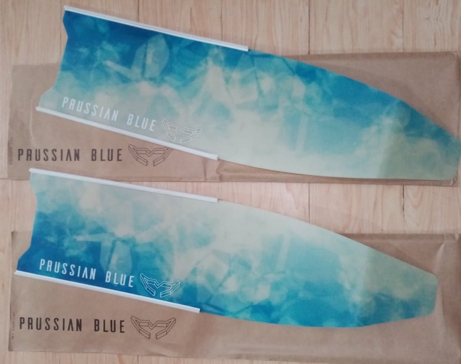 PRUSSIAN BLUE FIBERGLASS FIN BLADE