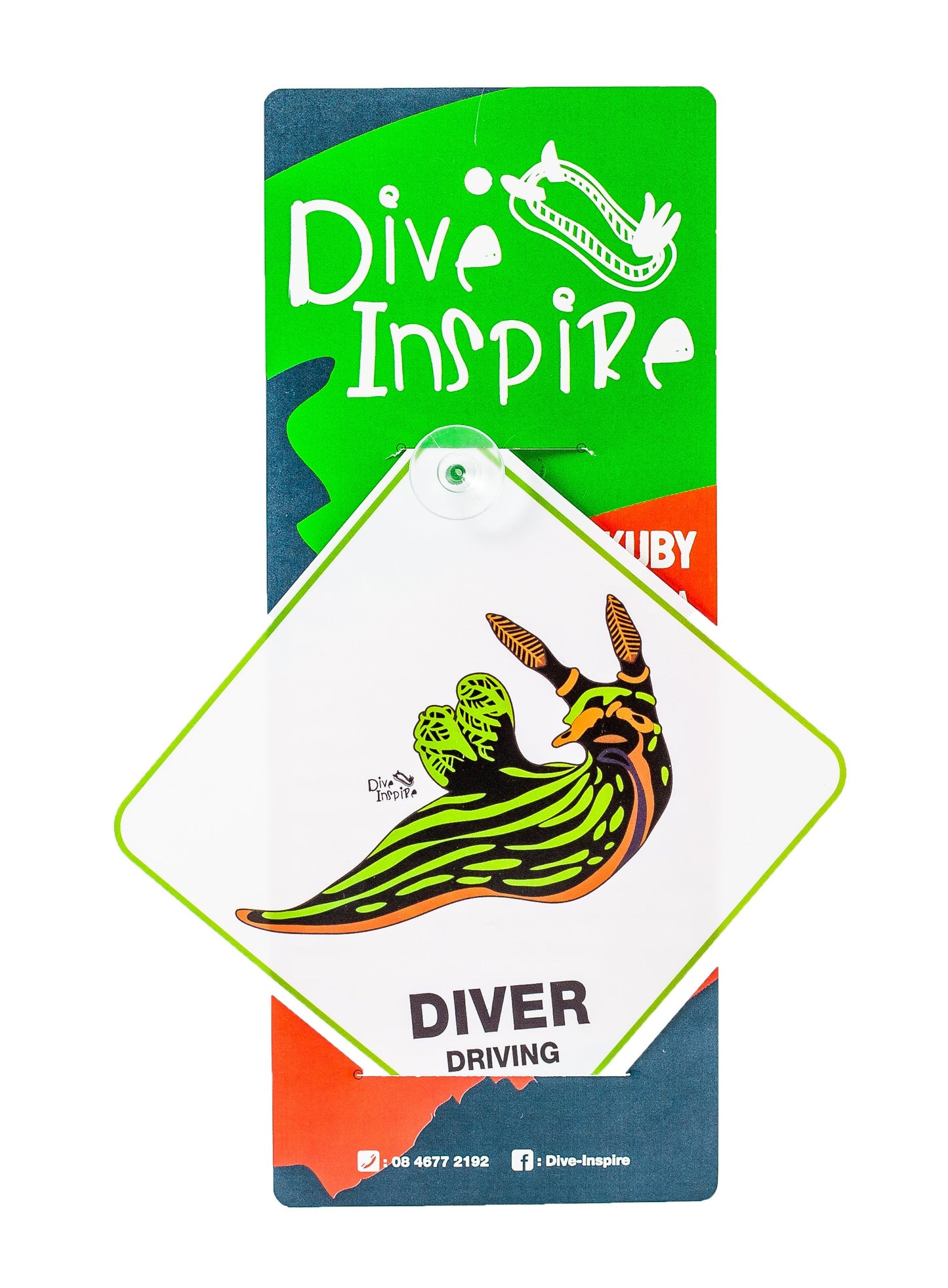 Dive Inspire Car Sign