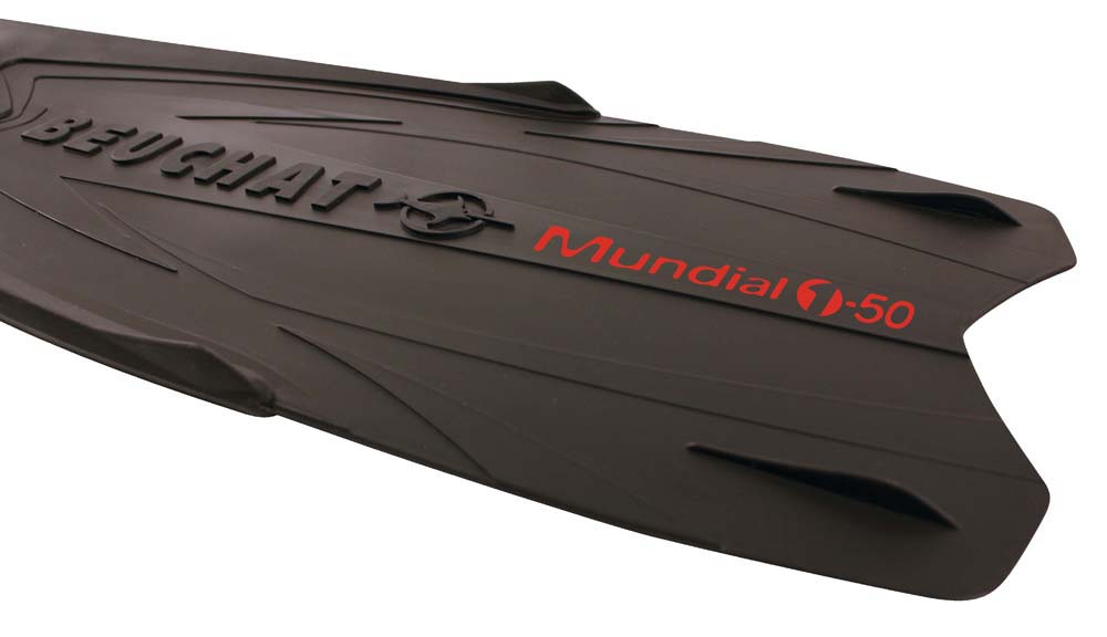 BEUCHAT MUNDIAL ONE-50 SEMI LONG FINS BLACK