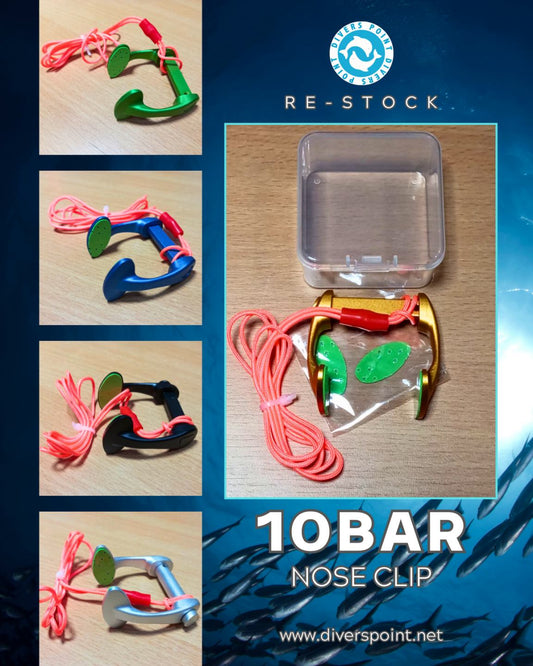 10BAR FREEDIVING NOSECLIP