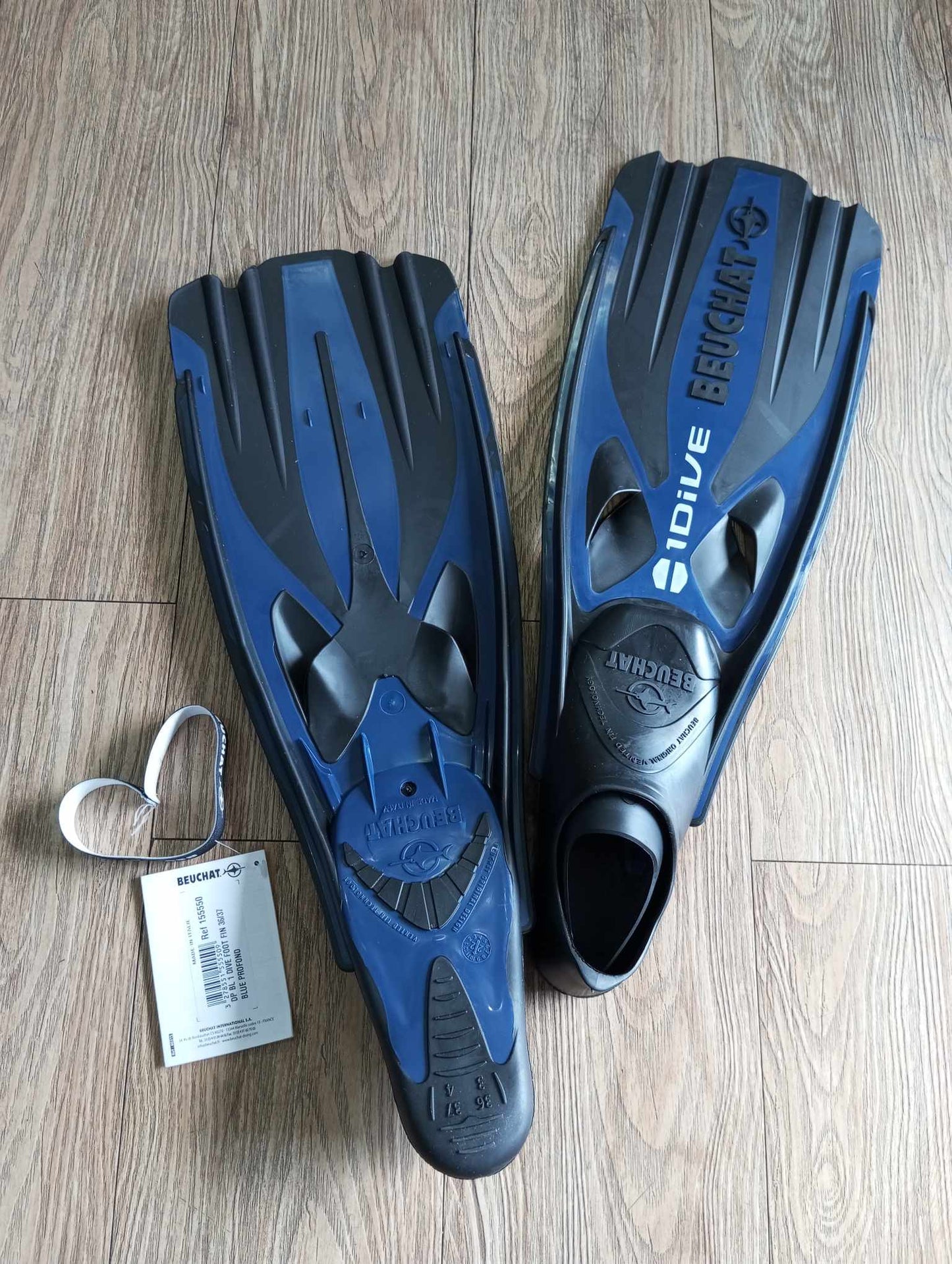 BEUCHAT 1DIVE FULL-FOOT FINS