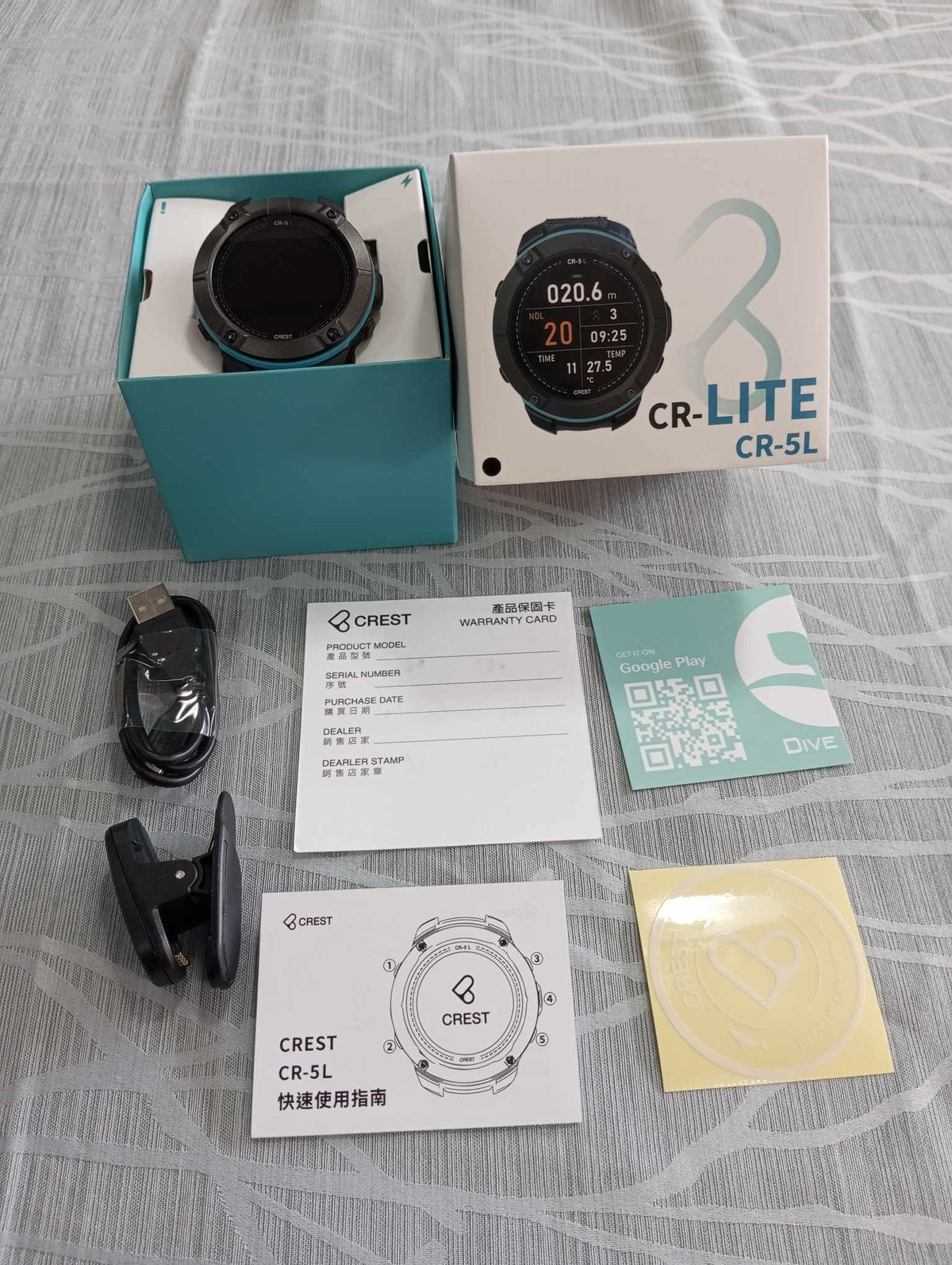Creast Computer CREST CR5-LITE DIVE COMPUTER (PRE-ORDER) – Divers Point Co