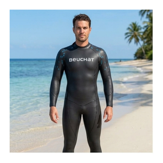 BEUCHAT CRAWL C200 OUTDOOR SWIMMING WETSUIT MEDIUM