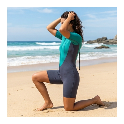 BEUCHAT FRONT ZIP ATOLL SHORTY LADY