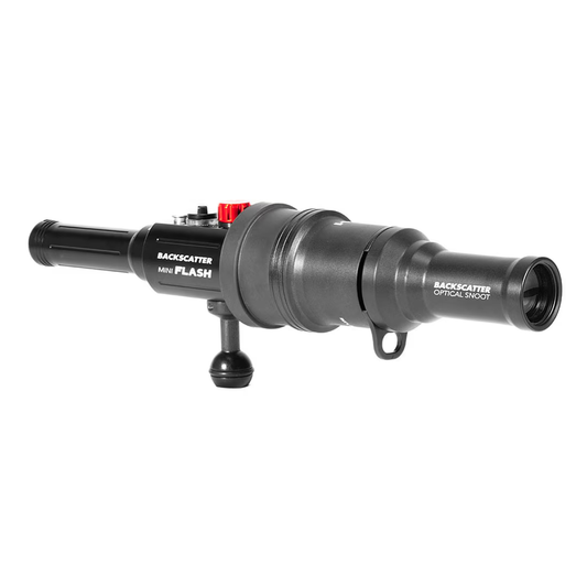 Backscatter Mini Flash 3 Underwater Strobe MF-3 with OS-1 Snoot Set