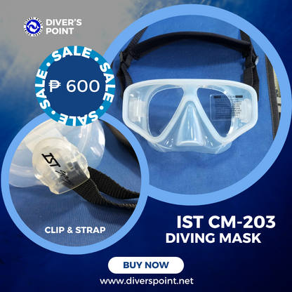 IST CM-203 MASK WITH MS-17 STRAP