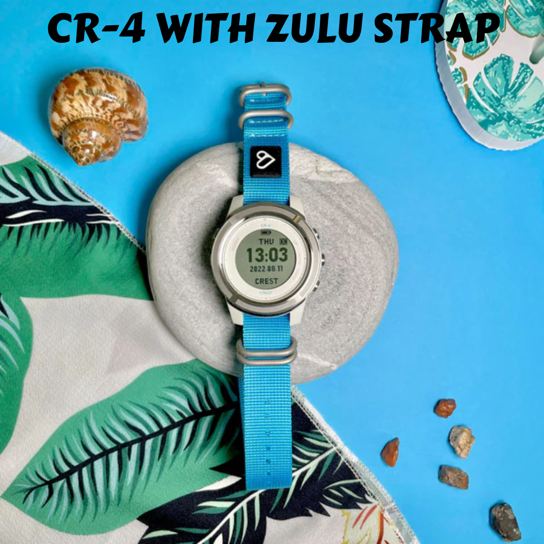CREST CR-4 WATCH BAND WITH SCREW TOOL SET