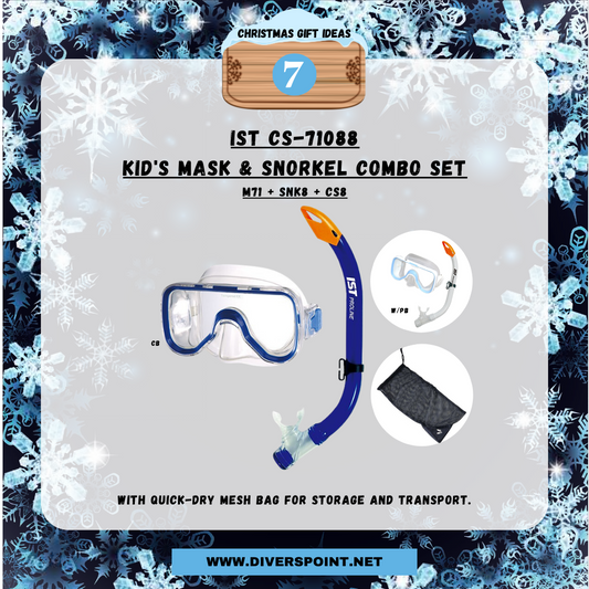 IST CS-71088 KID'S MASK & SNORKEL COMBO SET
