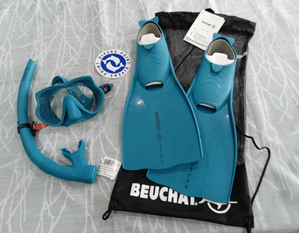 BEUCHAT ATOLL FMS SNORKELING SET