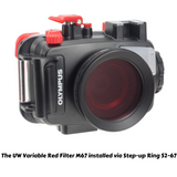 INON UW VARIABLE RED FILTER M67