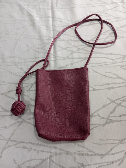LC SLING PU LEATHER BAG