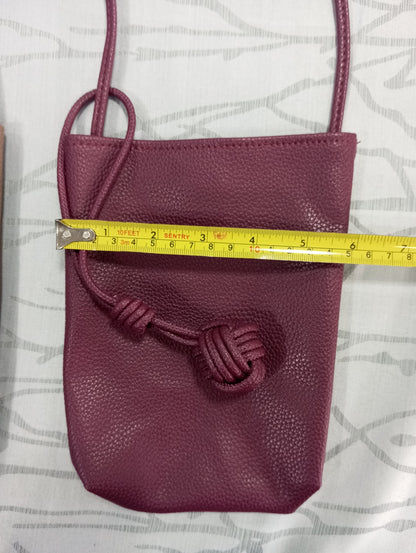 LC SLING PU LEATHER BAG