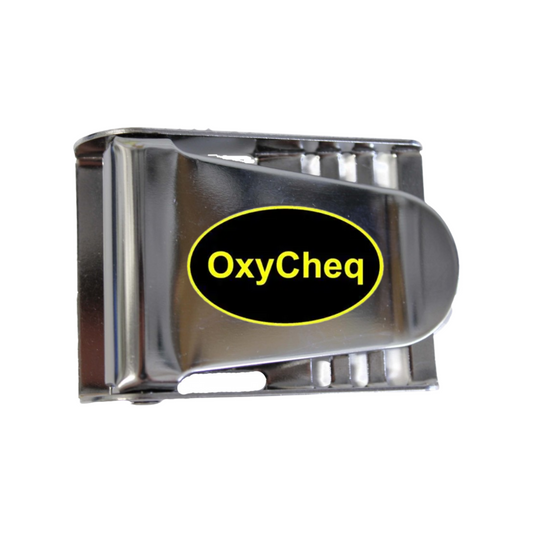 OXYCHEQ STAINLESS STEEL BELT BUCKLE