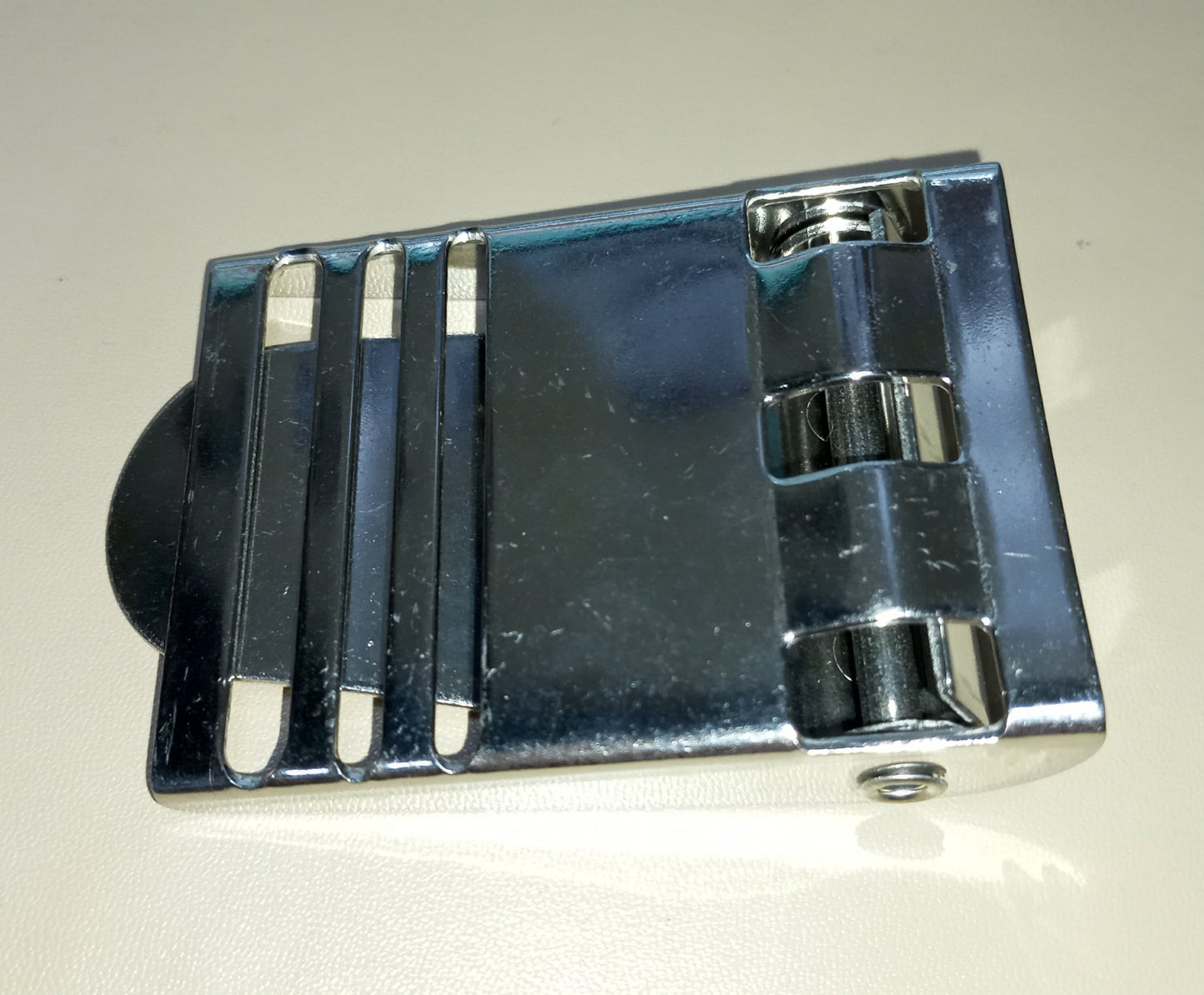 OXYCHEQ STAINLESS STEEL BELT BUCKLE