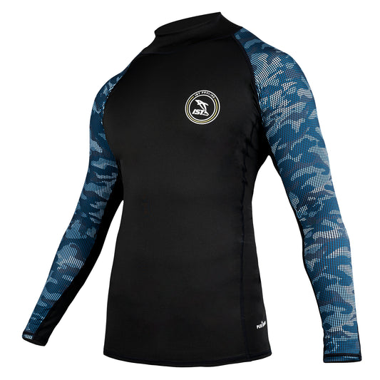 IST PG-DS46 PURIGUARD + ICOOL RASH GUARD BK/B (UNI-SEX)