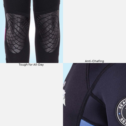 SEAVENGER JK16/B SCOUT WETSUIT #14 PEARL BLUE
