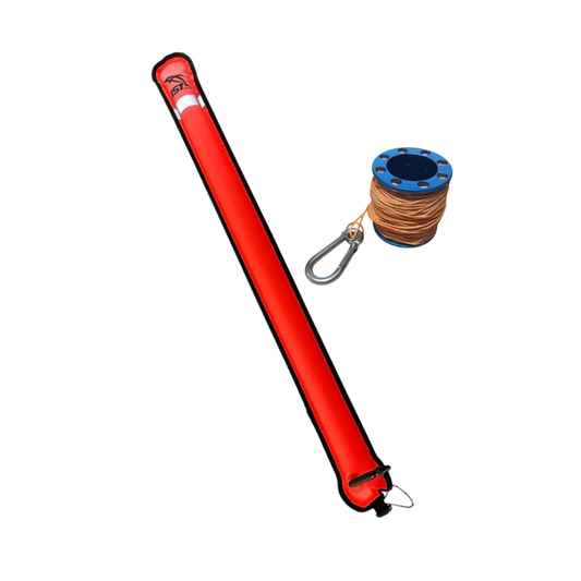 IST SB-8/R SURFACE MARKER BUOY WITH 10BAR AL4040 20M FINGER SPOOL