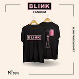 NthDOM APPAREL Kpop BLINK Fandom Lightstick Shirt