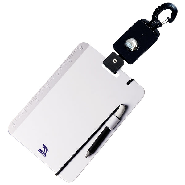 IST WR-6 UNDERWATER SLATE WITH LOCKING RETRACTOR AND RULER