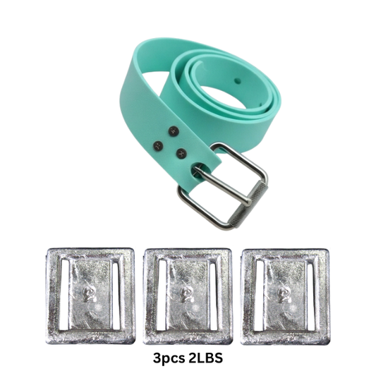 DP SILICONE WEIGHT BELT + 6LBS LEAD WEIGHTS