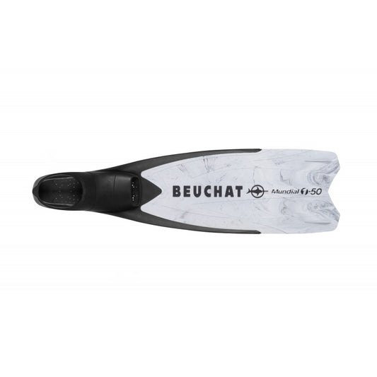 BEUCHAT MUNDIAL ONE-50 SEMI LONG FINS MARBLE