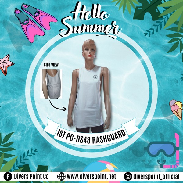 IST PGDS48 iCOOL+PURiGUARD COOL ANTIBACTERIAL SUNSCREEN COVERUP FOR Divers Point Co