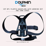 IST BP1-1 PLASTIC BACKPLATE WITH STRAP