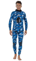 BEUCHAT MUNDIAL PACIFIC BLUE 1.5mm WETSUIT XS