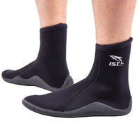IST SKA-0230 3MM NEOPRENE SOCKS WITH VULCANIZED SOLE