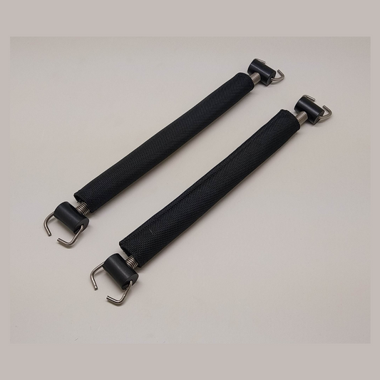 DP SPRING FIN STRAP WITH METAL "C" CLIP PAIR