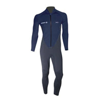 BEUCHAT ATOLL MAN FRONT ZIP 2MM WETSUIT LARGE DEEP BLUE