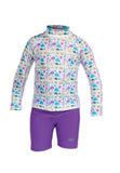 IST DSK-48 + WP-48 KID'S RASHGUARDS WITH SHORTS