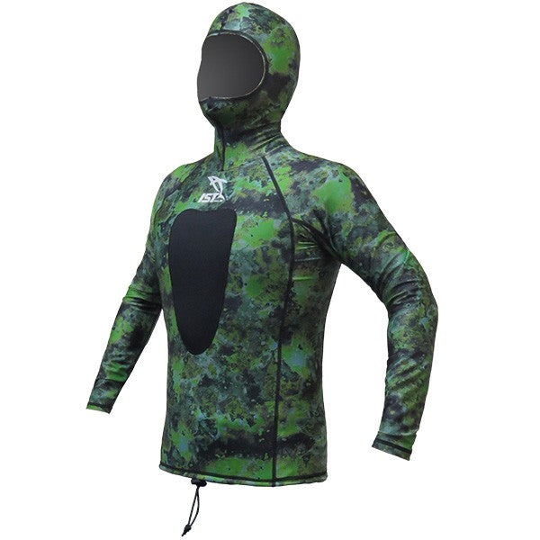 IST VSH100-10 GREEN CAMOUFLADGE HOODED SUITS