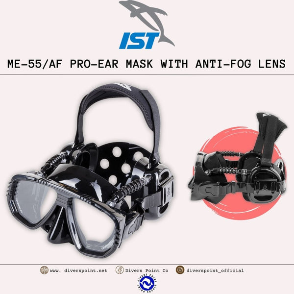 IST ME-55/AF PRO-EAR MASK WITH ANTIFOG LENS