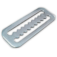 TRI-GLIDE STAINLESS STEEL WEIGHT KEEPER TOOTHED  2 INCH WEBBING