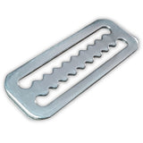 TRI-GLIDE STAINLESS STEEL WEIGHT KEEPER TOOTHED  2 INCH WEBBING