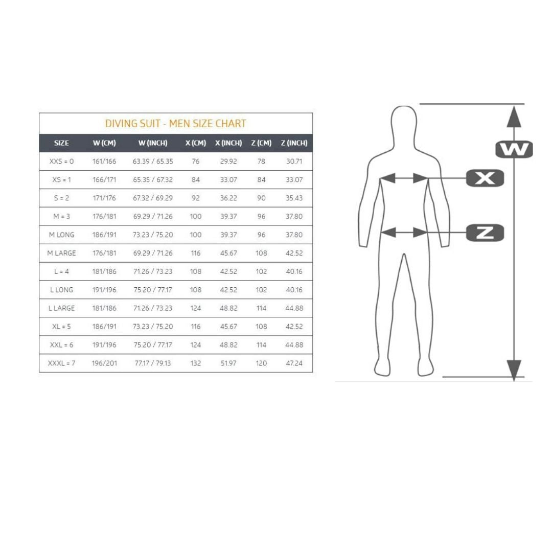 BEUCHAT TROPIK FULL SUIT 0.5MM Size: XS