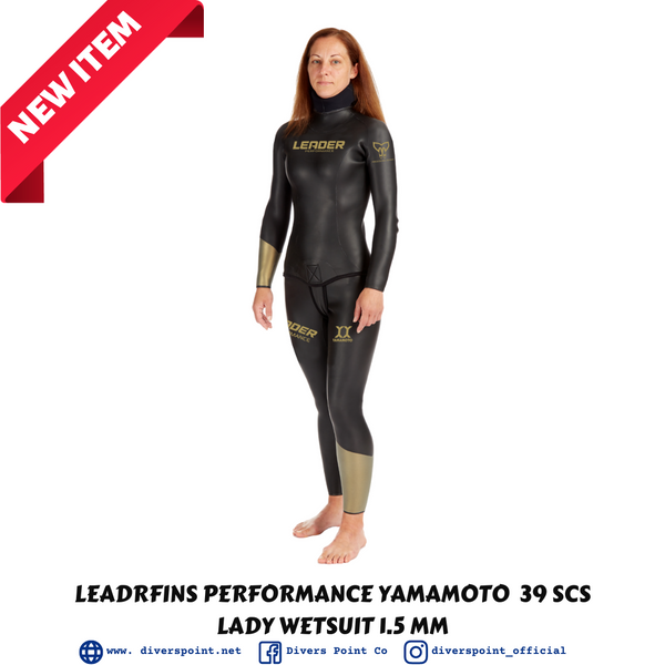 LEADERFINS PERFORMANCE YAMAMOTO 39 SCS 1.5 MM LADY WETSUIT