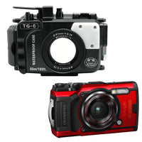 OLYMPUS TG-6 DIGITAL CAMERA WITH SEAFROG UNDERWATER CAMERA HOUSING