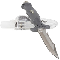 IST K10 DUAL EDGE POINTED TIP DIVE KNIFE